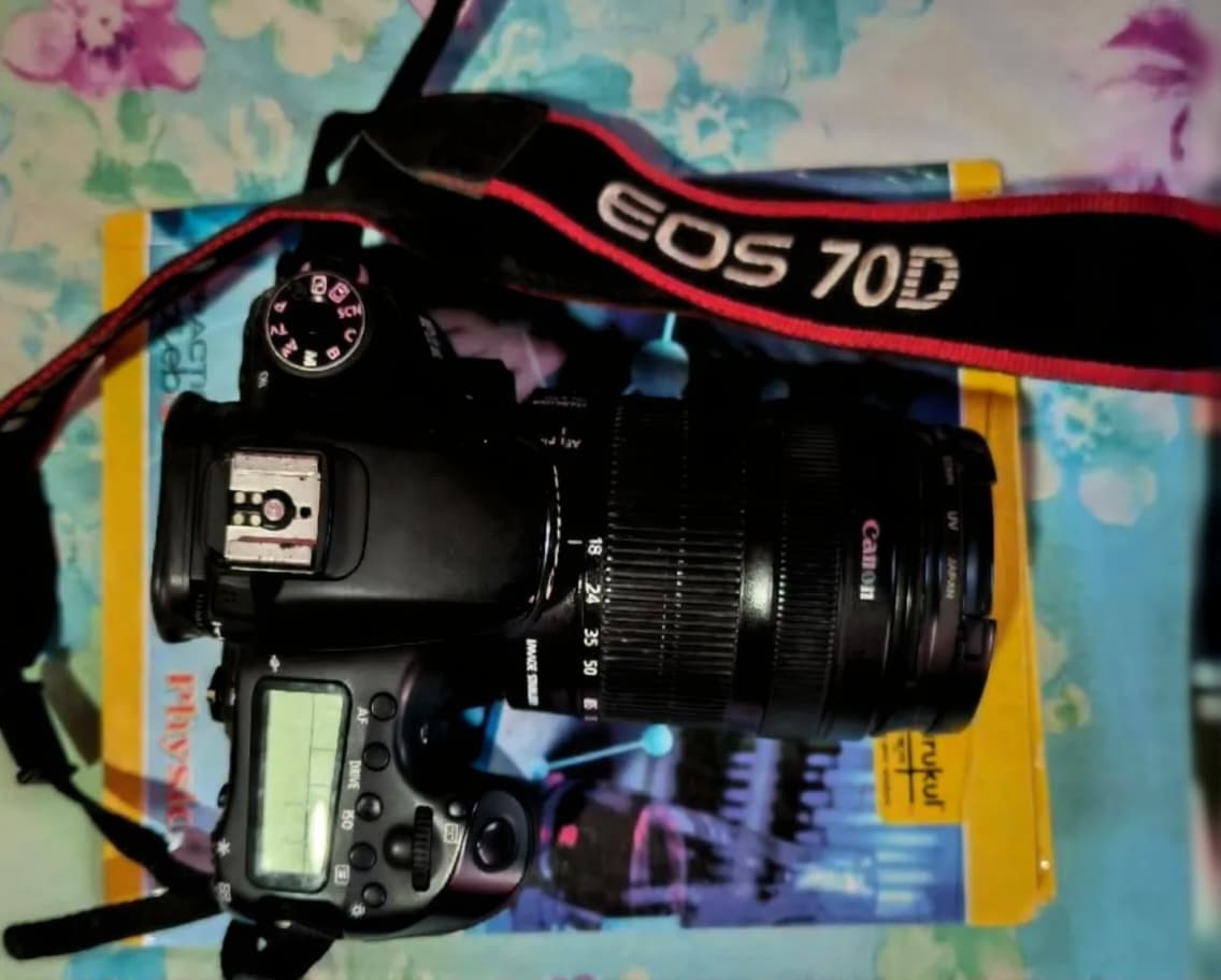 Conan 70D Camera for sale like new only 50000.